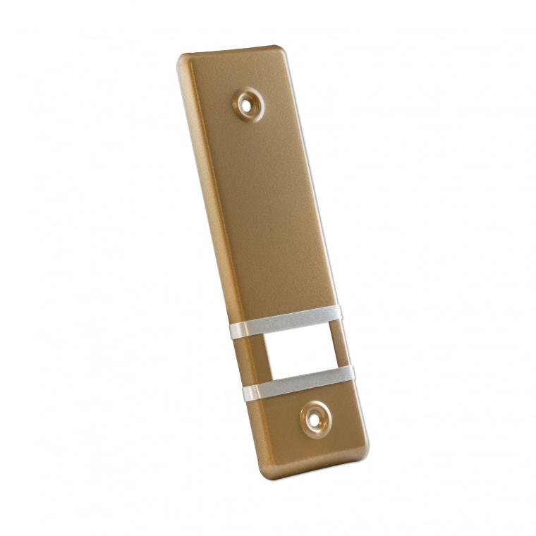JAROLIFT Design Abdeckplatte für Gurtwickler | Aluminium / LA: 160mm / gold