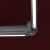 paramondo Kassettenmarkise Quadris LED | 3,45 x 3 m, anthrazit, Stoff: weinrot, Uni