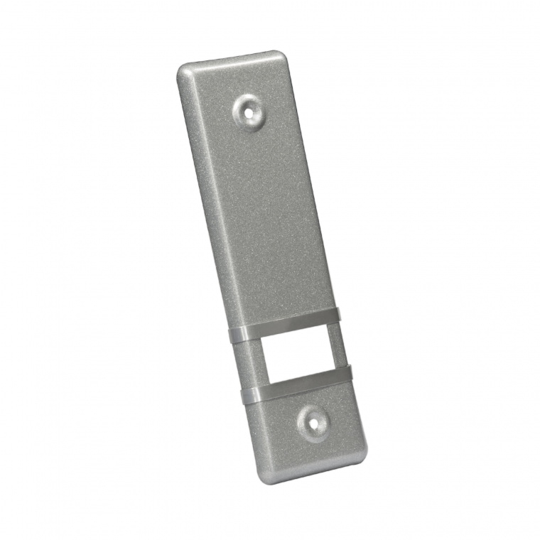 JAROLIFT Design Abdeckplatte für Gurtwickler | Aluminium / LA: 160mm / silber
