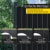 paramondo PVC-Vertikal Sichtschutzstreifen Hart | 4,75 cm x 75 m, anthrazit