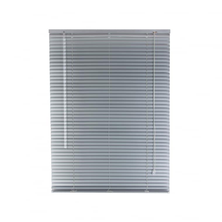 VICTORIA M Aluminium Jalousie | 135 x 130 cm, silber glänzend