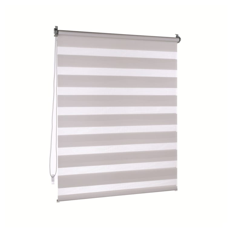 VICTORIA M Klemmfix Doppelrollo / Duo Rollo | 50 x 150 cm, grau