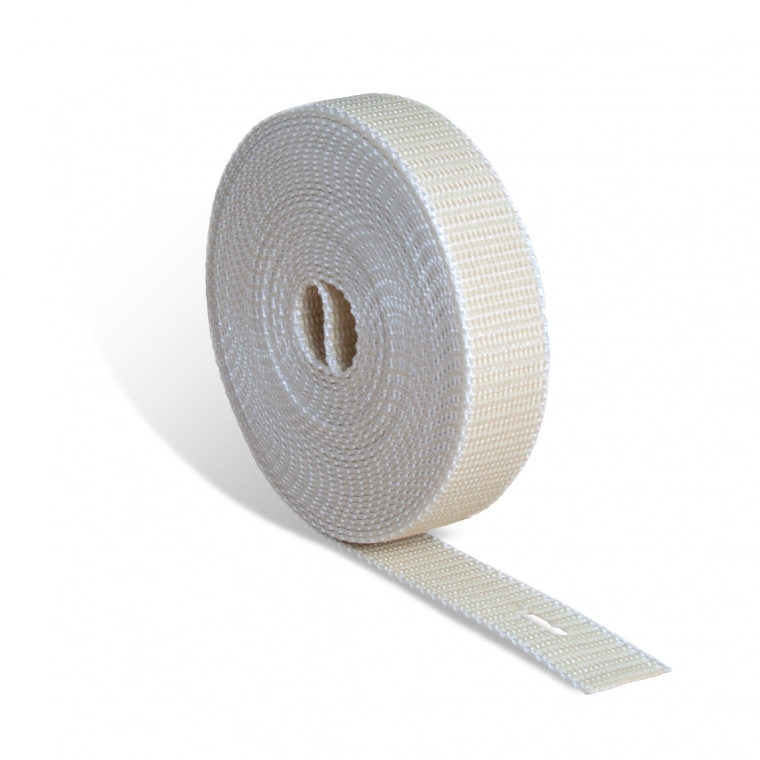 JAROLIFT Rollladengurt - Gurtband / 6,0 m Länge, 23 mm Gurtbreite | beige
