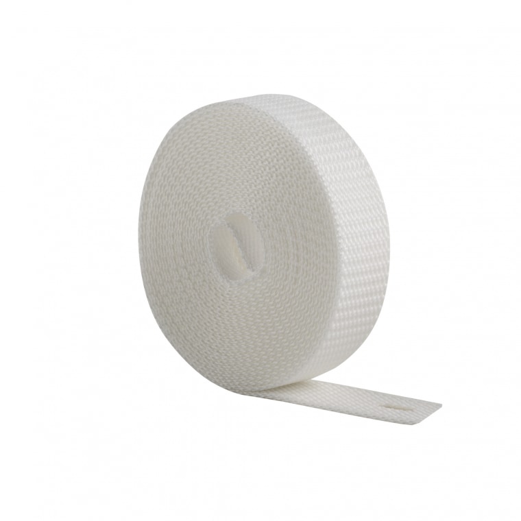 JAROLIFT Rollladengurt - Gurtband / 4,5 m Länge, 23 mm Gurtbreite | weiß