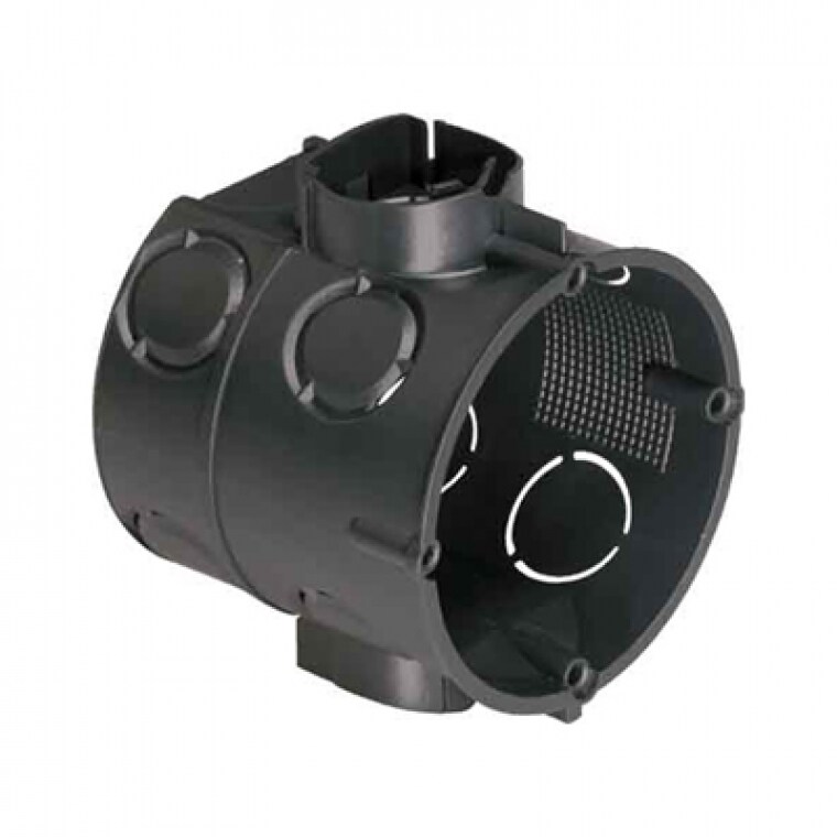 KAISER Standard Unterputzdose UPPLUS | schwarz / 60 mm Dose