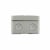 SPELSBERG Aufputzdose / Abzweigdose ABOX 025 Hartbox | grau / 80 x 80 mm / 7 Einführungen