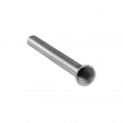 JAROLIFT Spiralfeder für Schnurführung | 100 mm Länge / silber