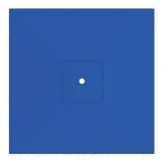 paramondo Sonnenschirm Bespannung für interpara Sonnenschirm | 3 x 3 m / quadratisch / blau