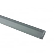 JAROLIFT Befestigungsclips für Sichtschutzstreifen PVC | grau, 25er Pack