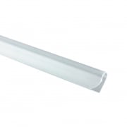 JAROLIFT Befestigungsclips für PVC Sichtschutzstreifen | weiß / 25er Pack