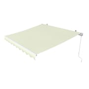 paramondo Gelenkarmmarkise Easy | 2,5 x 2 m / Stoff: Uni, hellbeige