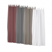 Home Wohnideen Schlaufenschal - transparent / Voile (Typ nach Wahl)